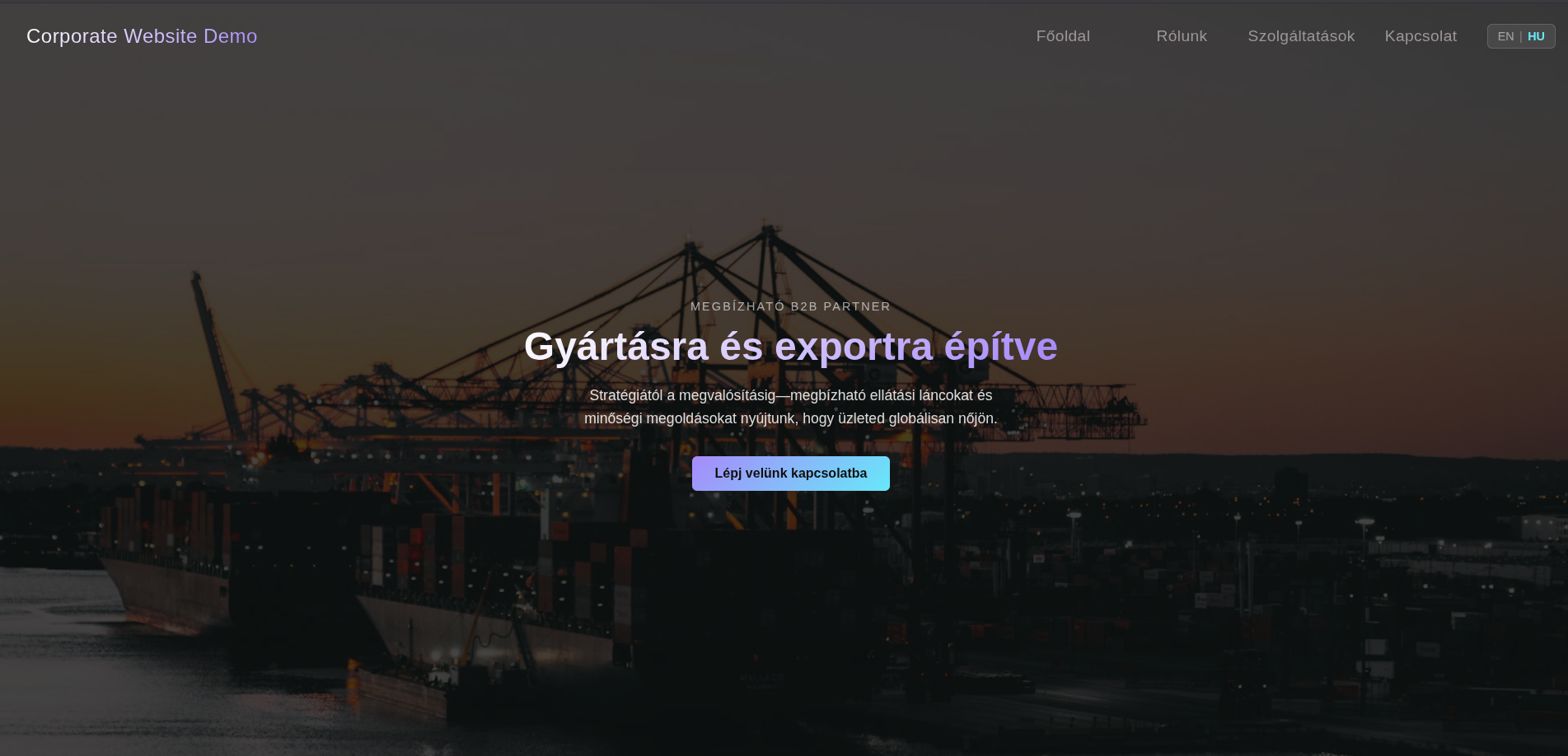 Project 1 előnézet